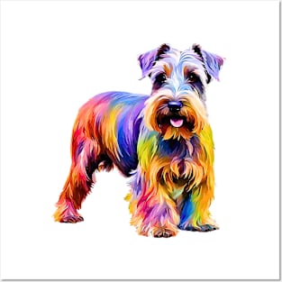 Pop-Art Cesky Terrier Impressionism Posters and Art